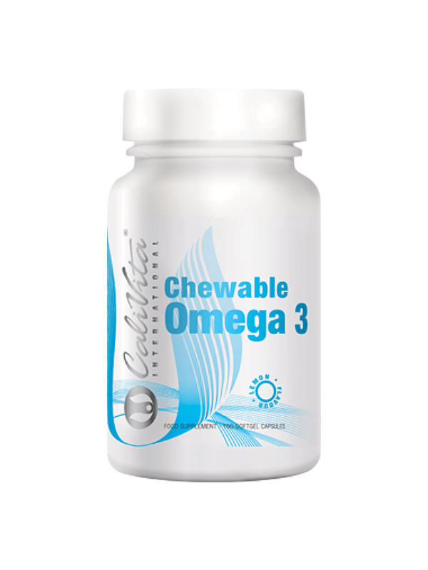 Chewable Omega 3 Lemon Flavour